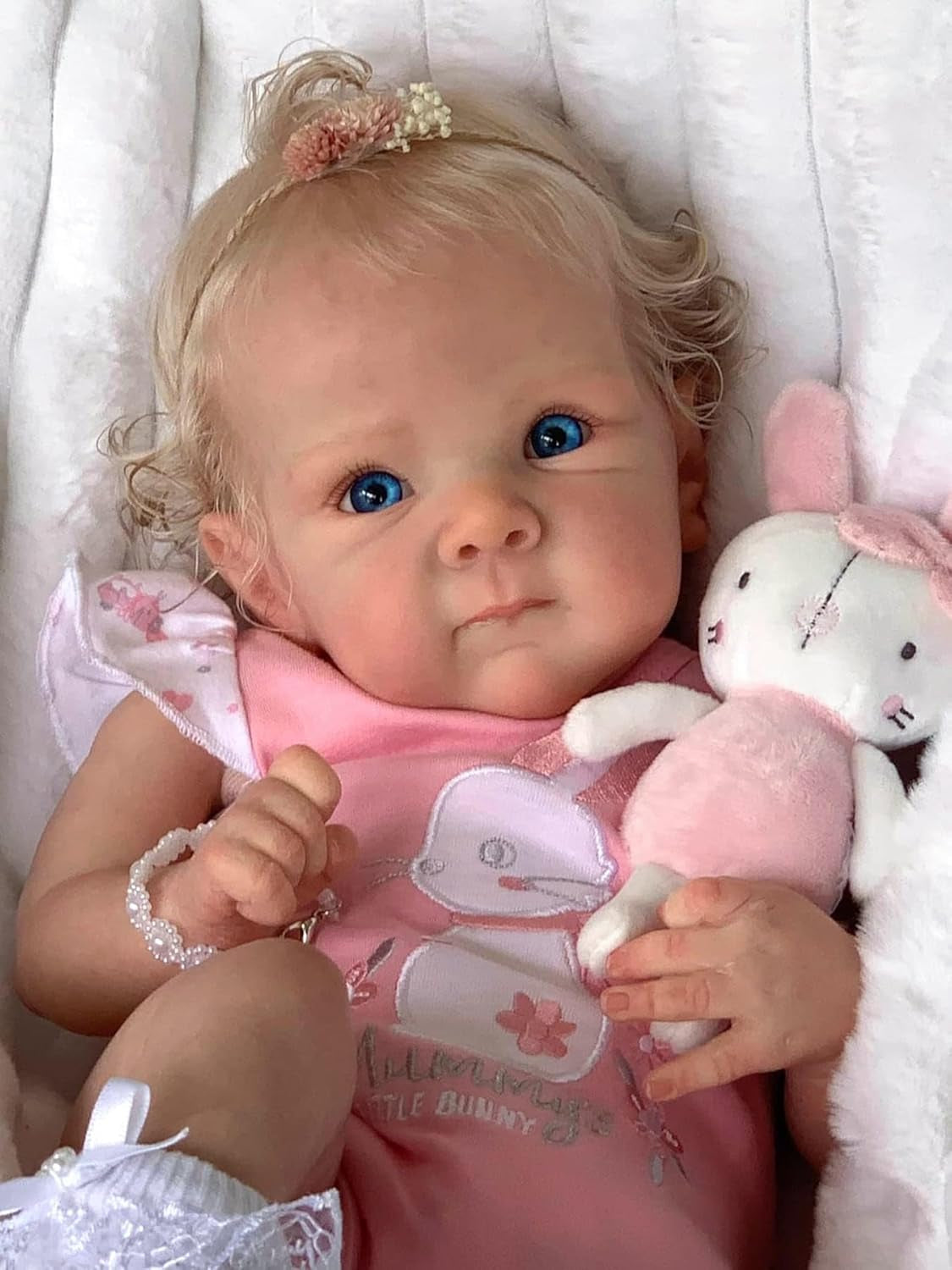 Reborn Baby Dolls Full Body Girl-45Cm Realistic Baby Doll, Newborn Babys Doll Lifelike Reborn Babies Real Life Dolls for Girls Age 3+