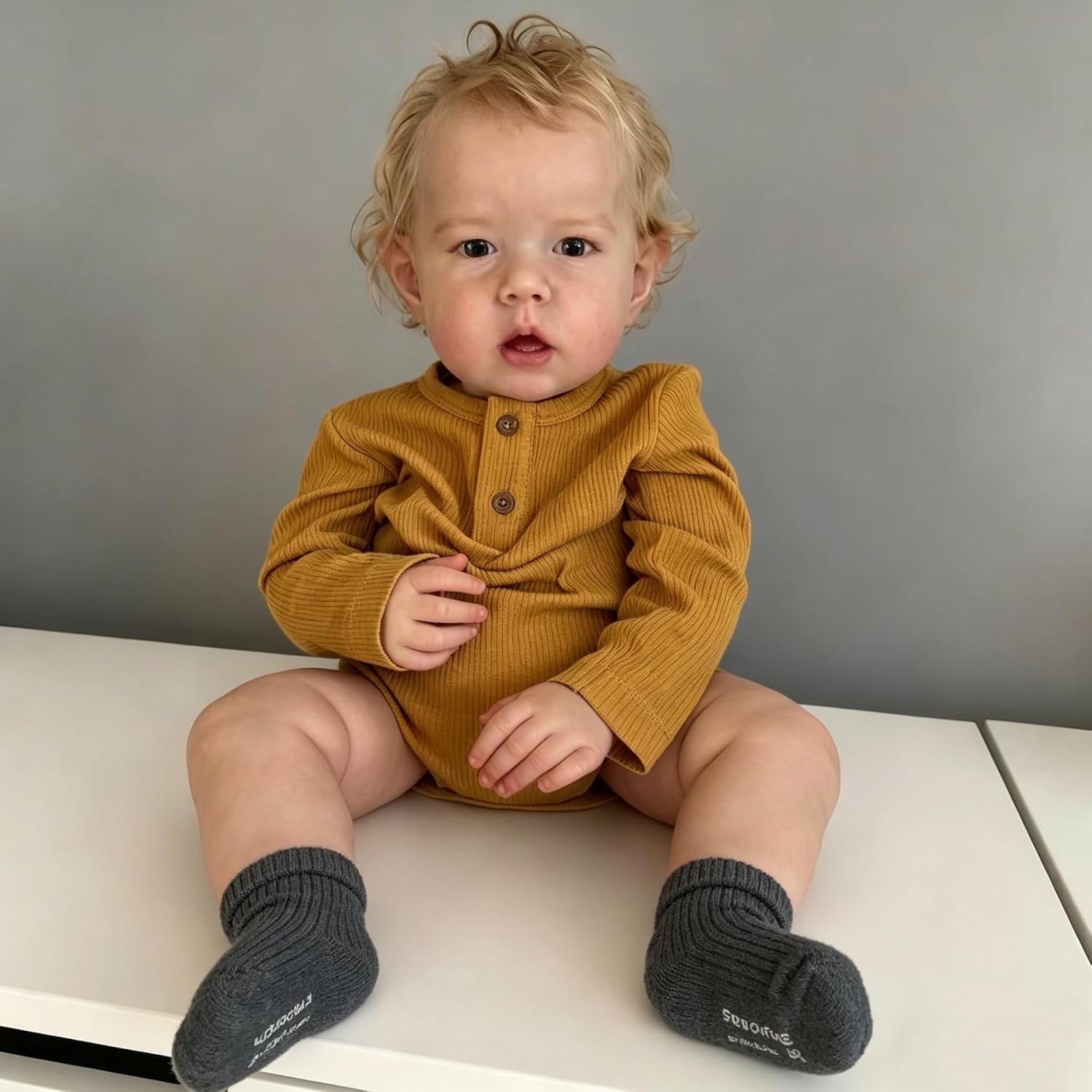 50 CM Reborn Baby Dolls Soft Vinyl Full Body Boys 20 Inch Real Life like Newborn Baby Doll Soft Handmade Infant Babys Doll Realistic Reborn Dolls That Look Real