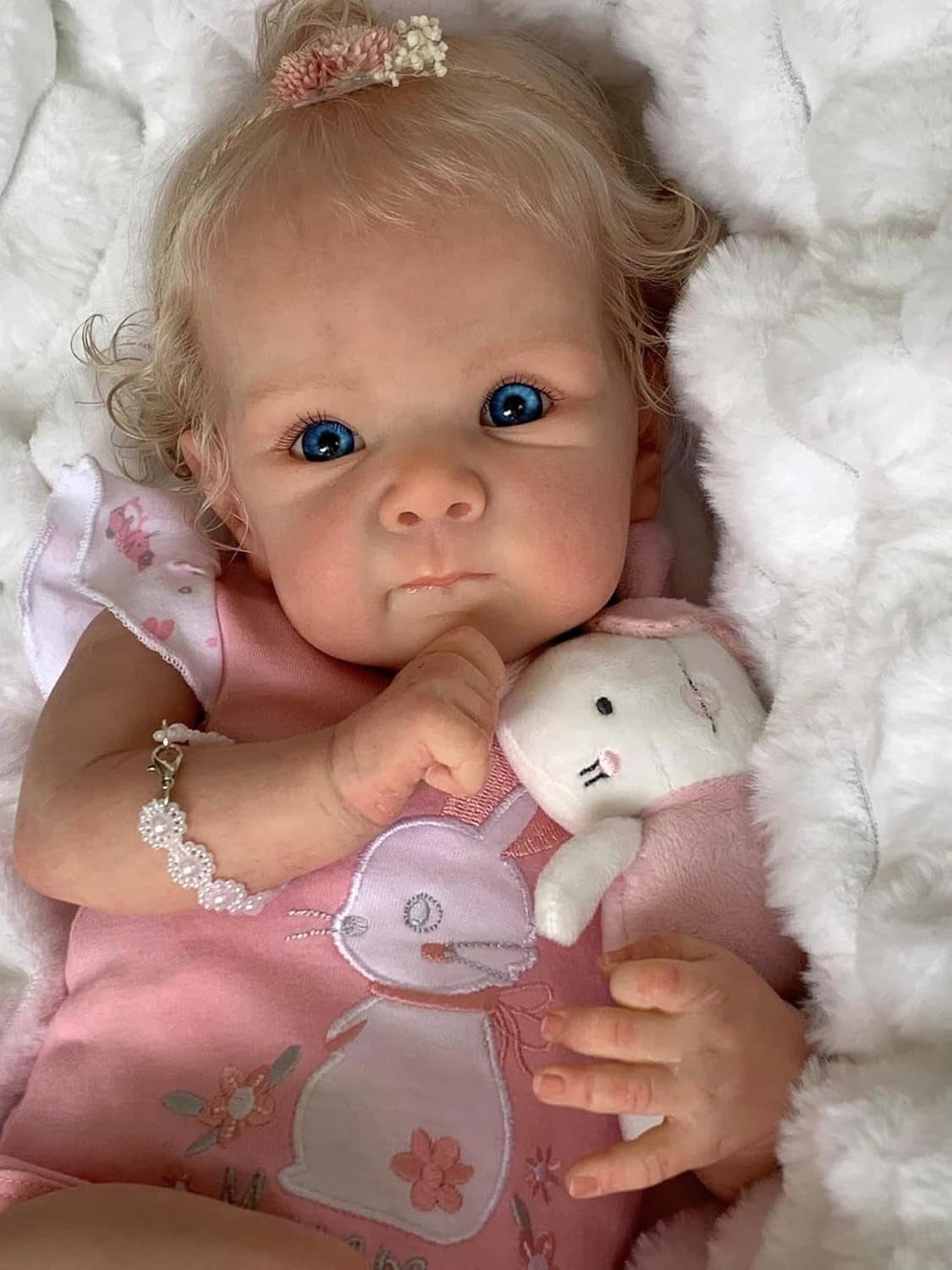 Reborn Baby Dolls Full Body Girl-45Cm Realistic Baby Doll, Newborn Babys Doll Lifelike Reborn Babies Real Life Dolls for Girls Age 3+