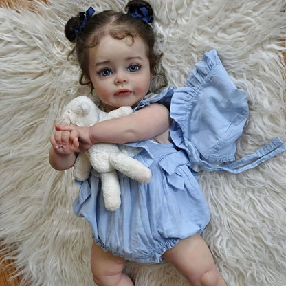 22 Inch 55Cm Reborn Baby Dolls,Reborn Dolls Silicone Full Body Handmade Xmas Gift Reborn Toddler Dolls Boy Girl Toy Gift