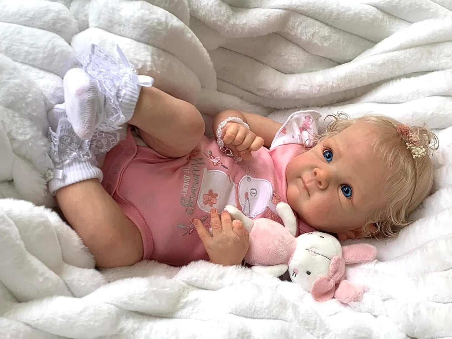 Reborn Baby Dolls Full Body Girl-45Cm Realistic Baby Doll, Newborn Babys Doll Lifelike Reborn Babies Real Life Dolls for Girls Age 3+