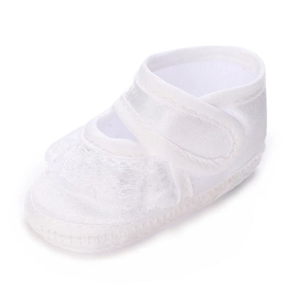 Multiple Options Newborn Baby First Baptist Shoe: Newborn Boy and Girl White Baptist Shoes Soft Sole Walking Shoes Size-9Cm-10Cm