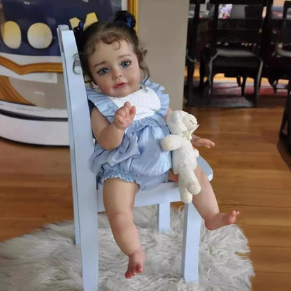 22 Inch 55Cm Reborn Baby Dolls,Reborn Dolls Silicone Full Body Handmade Xmas Gift Reborn Toddler Dolls Boy Girl Toy Gift