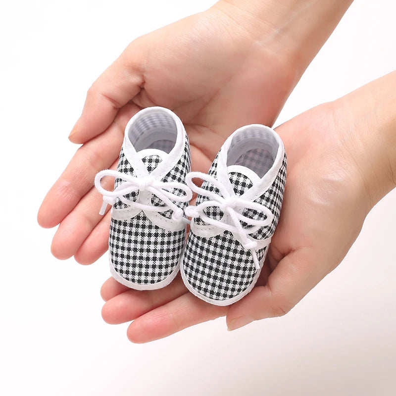 Multiple Options Newborn Baby First Baptist Shoe: Newborn Boy and Girl White Baptist Shoes Soft Sole Walking Shoes Size-9Cm-10Cm