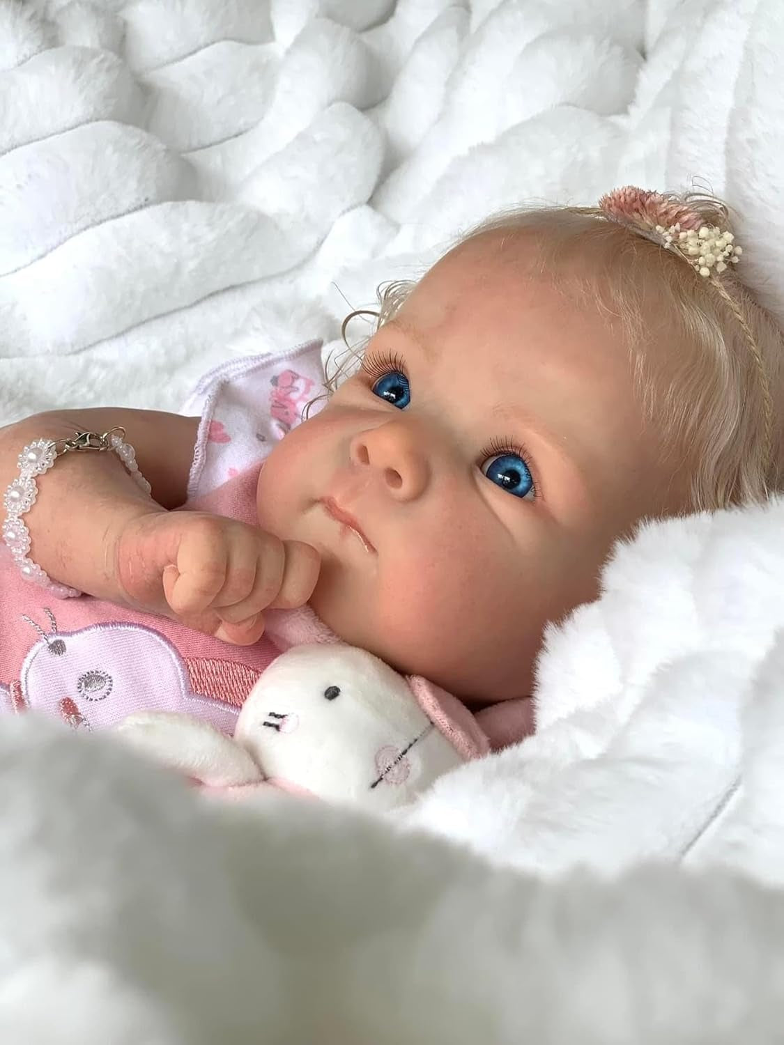 Reborn Baby Dolls Full Body Girl-45Cm Realistic Baby Doll, Newborn Babys Doll Lifelike Reborn Babies Real Life Dolls for Girls Age 3+