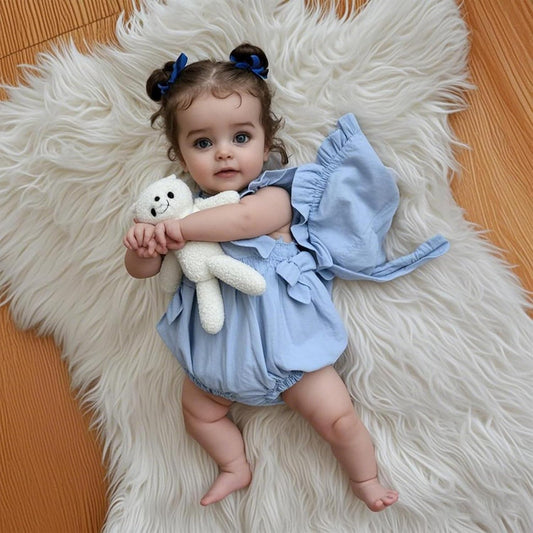 22 Inch 55Cm Reborn Baby Dolls,Reborn Dolls Silicone Full Body Handmade Xmas Gift Reborn Toddler Dolls Boy Girl Toy Gift